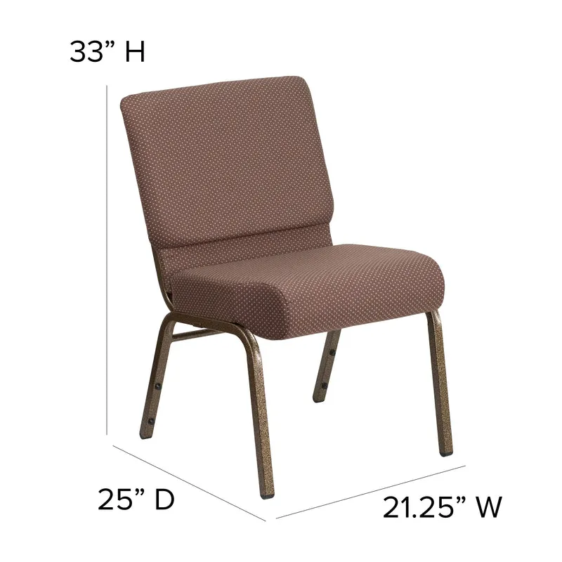21"W Stackable Church/Reception Guest Chair