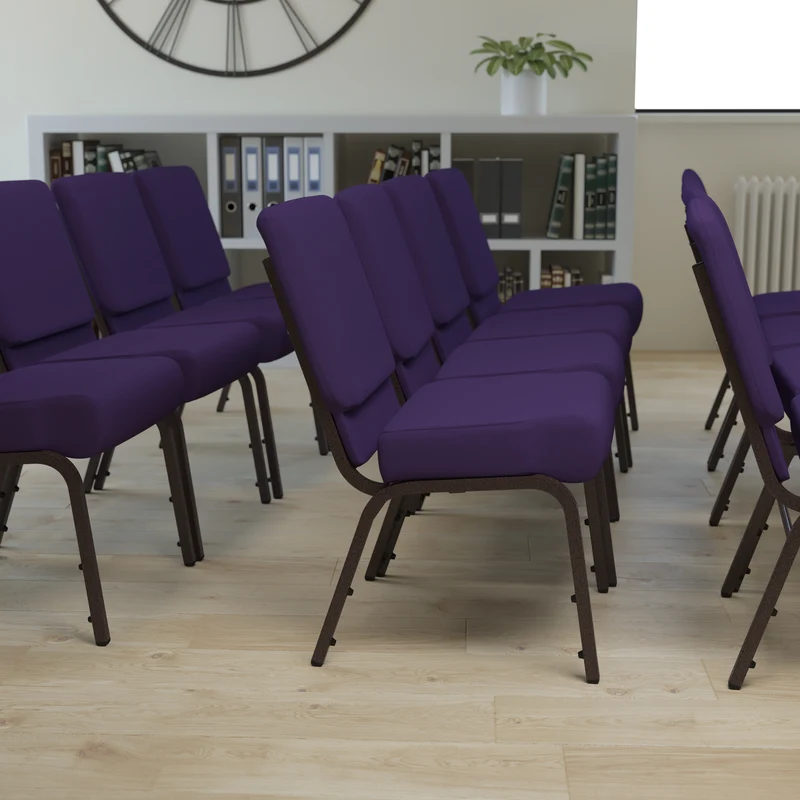 21"W Stackable Church/Reception Guest Chair