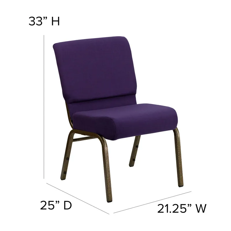 21"W Stackable Church/Reception Guest Chair