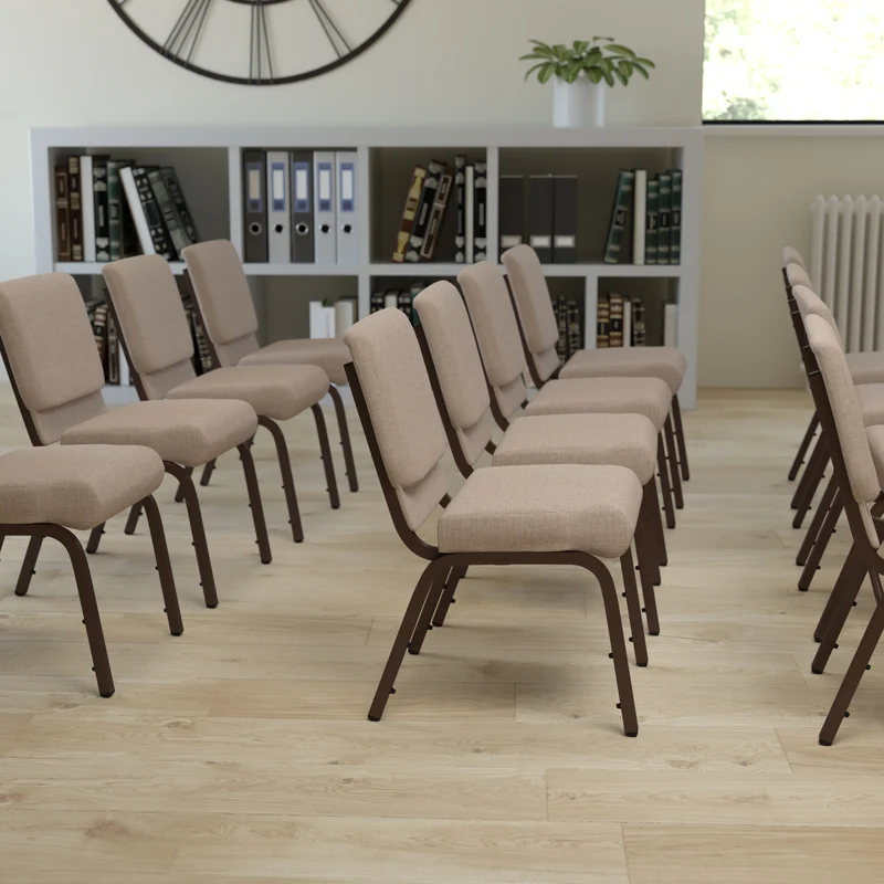 21"W Stackable Church/Reception Guest Chair