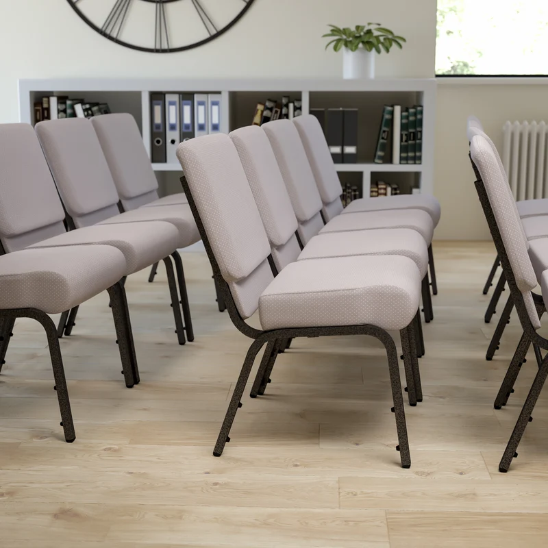 21"W Stackable Church/Reception Guest Chair