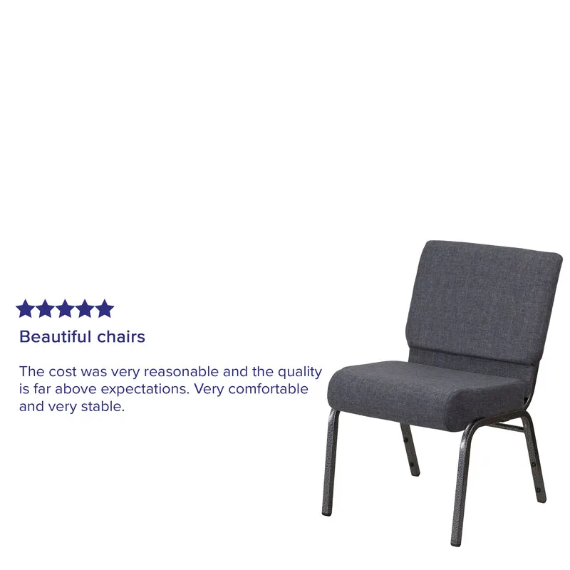 21"W Stackable Church/Reception Guest Chair