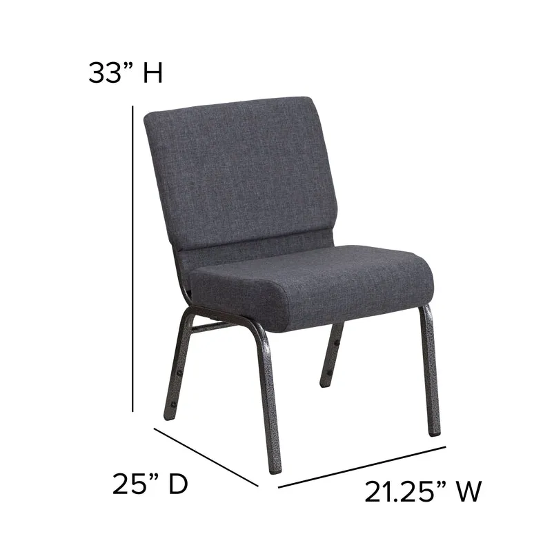 21"W Stackable Church/Reception Guest Chair