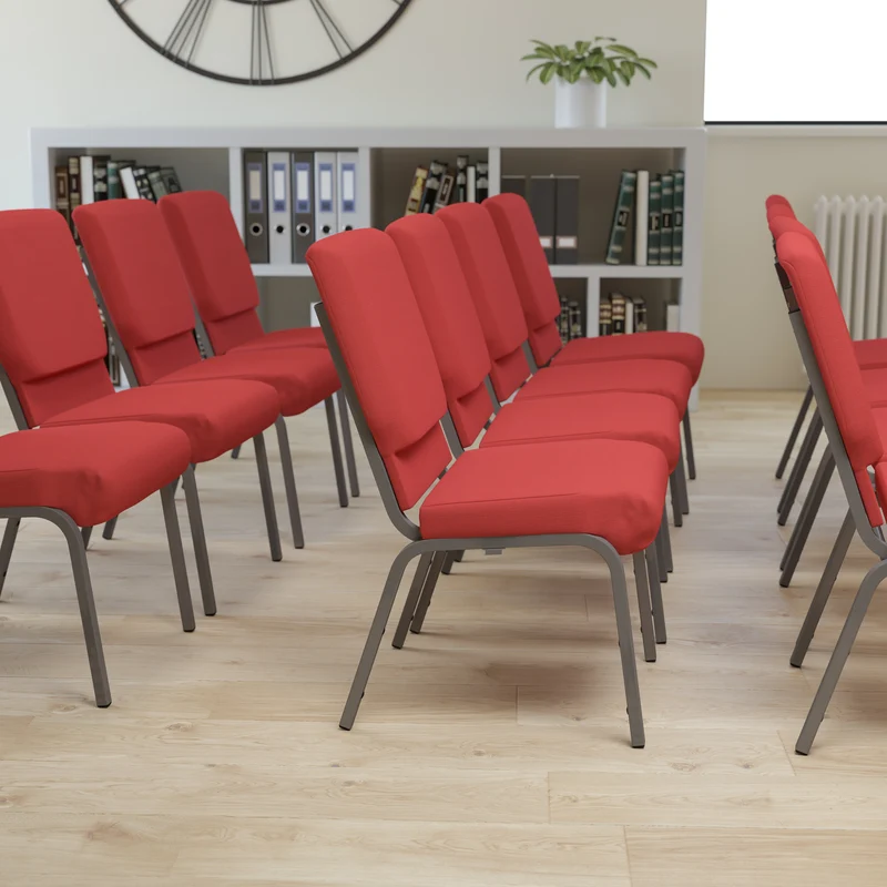 18.5"W Stackable Church/Reception Guest Chair