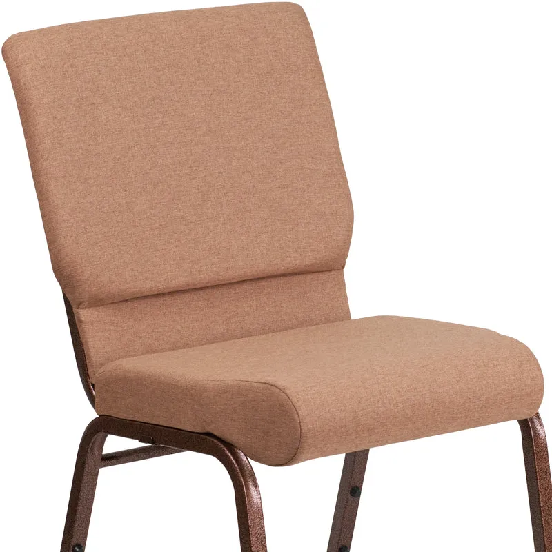 18.5"W Stackable Church/Reception Guest Chair