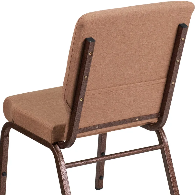 18.5"W Stackable Church/Reception Guest Chair