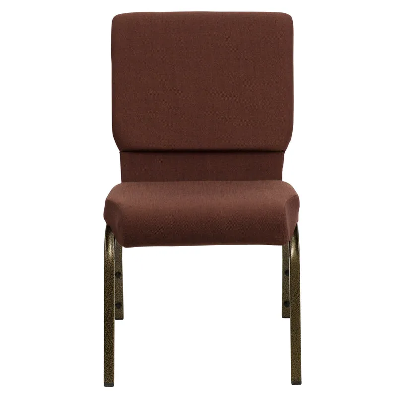 18.5"W Stackable Church/Reception Guest Chair