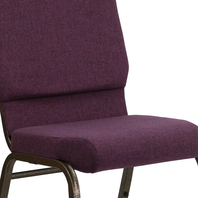 18.5"W Stackable Church/Reception Guest Chair