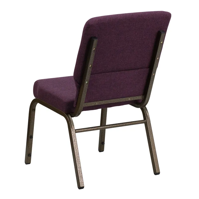 18.5"W Stackable Church/Reception Guest Chair