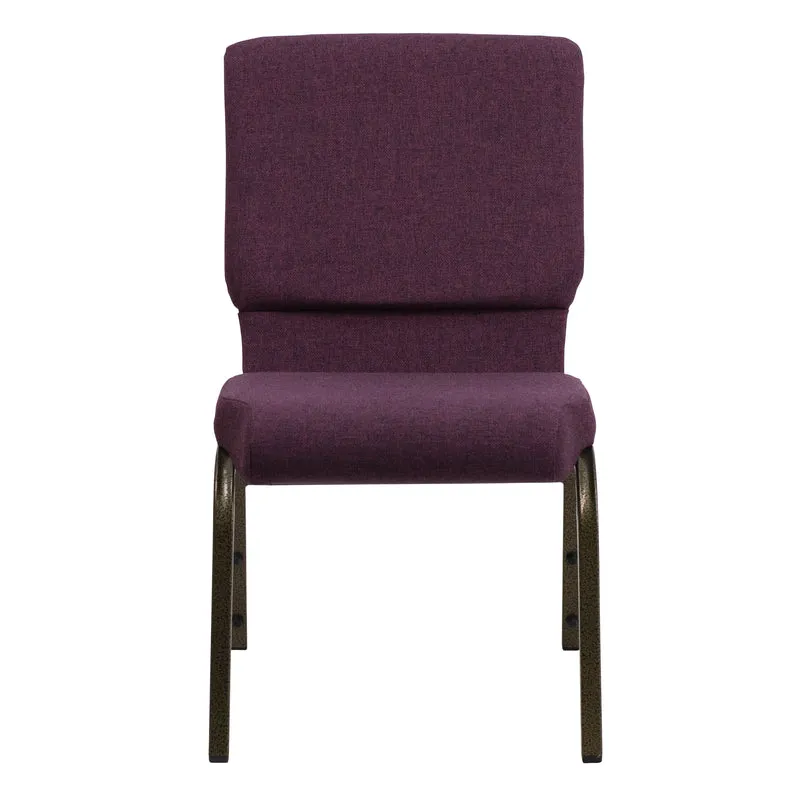 18.5"W Stackable Church/Reception Guest Chair