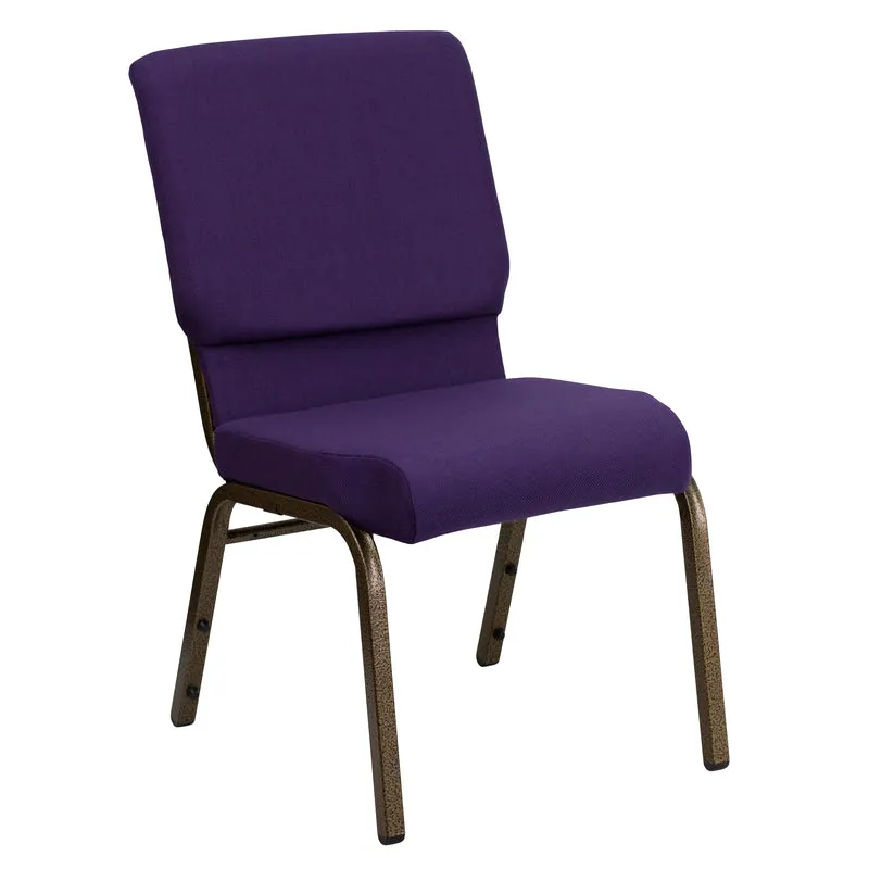 18.5"W Stackable Church/Reception Guest Chair