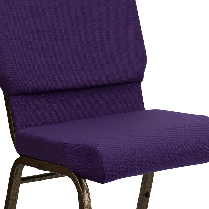 18.5"W Stackable Church/Reception Guest Chair