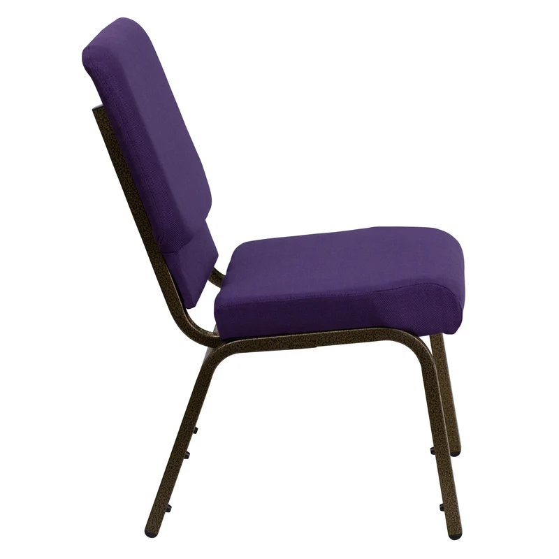 18.5"W Stackable Church/Reception Guest Chair