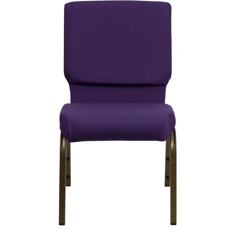 18.5"W Stackable Church/Reception Guest Chair