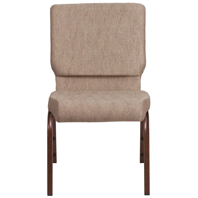 18.5"W Stackable Church/Reception Guest Chair