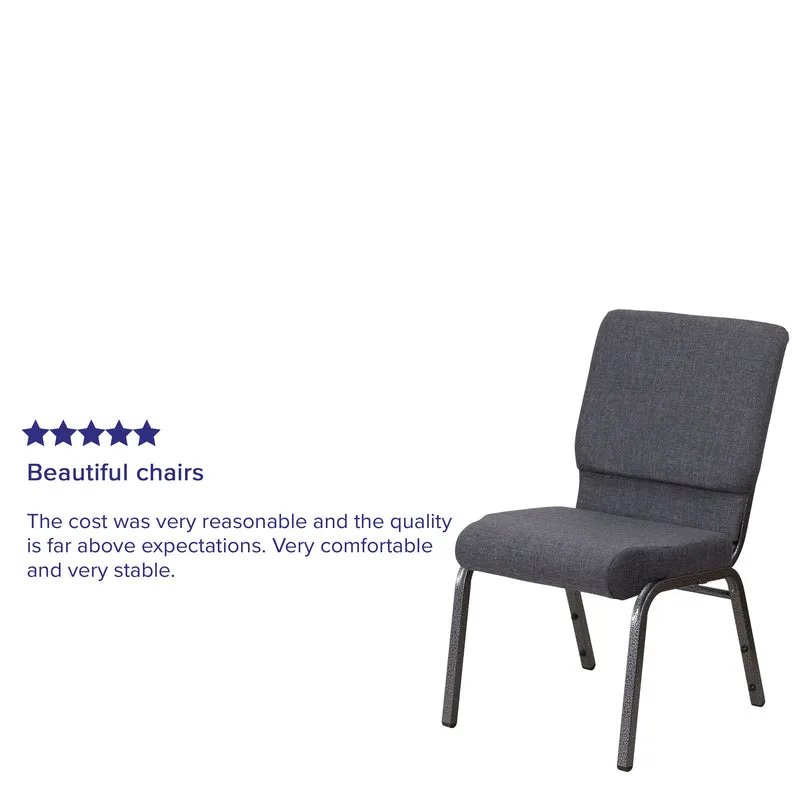 18.5"W Stackable Church/Reception Guest Chair