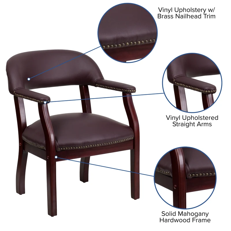 Conference Chair with Accent Nail Trim