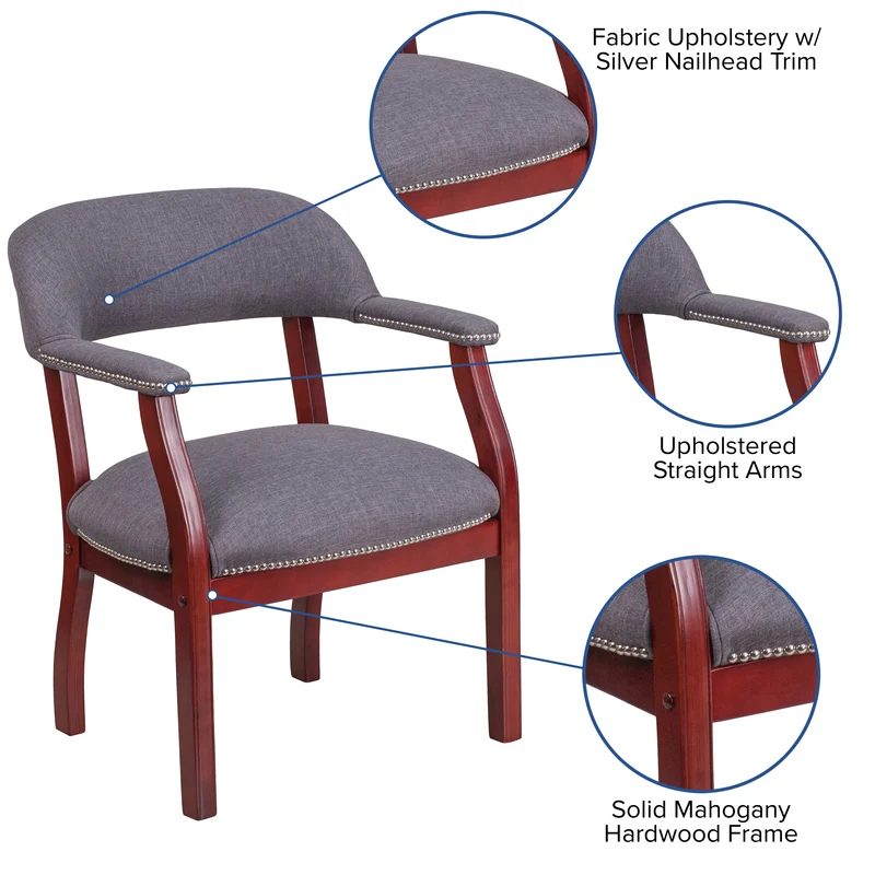 Conference Chair with Accent Nail Trim