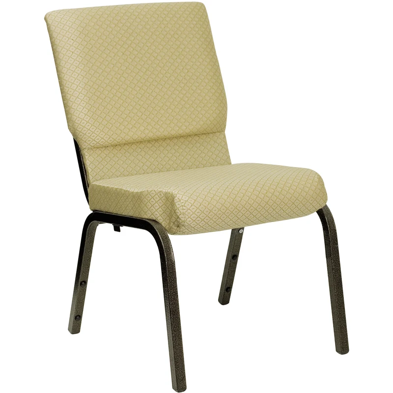 18.5"W Stacking Church/Reception Guest Chair