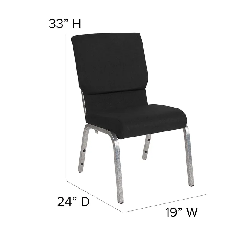 18.5"W Stacking Church/Reception Guest Chair