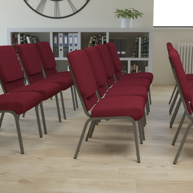 18.5"W Stacking Church/Reception Guest Chair