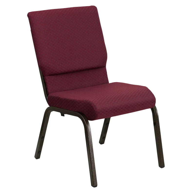 18.5"W Stacking Church/Reception Guest Chair