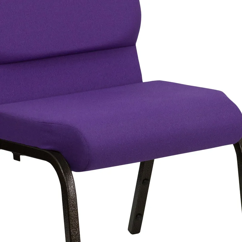 18.5"W Stacking Church/Reception Guest Chair