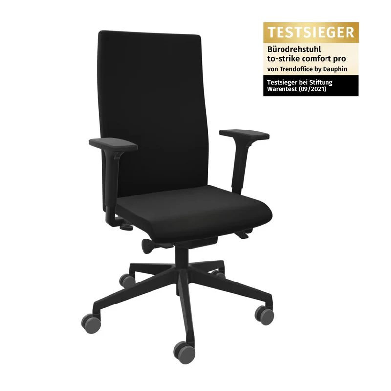 Dauphin Bürostuhl to-strike work comfort pro mit hoher Rückenlehne - SK 9248