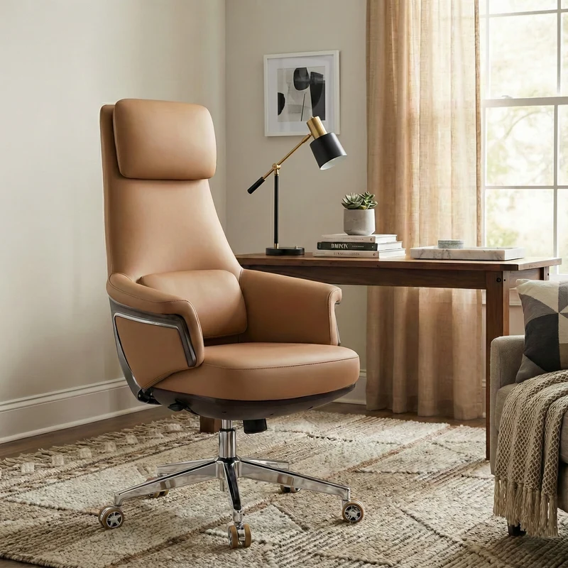 Royal Renee, Microfiber Leather Executive Office Chair