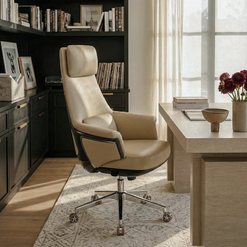 Royal Renee, Microfiber Leather Executive Office Chair