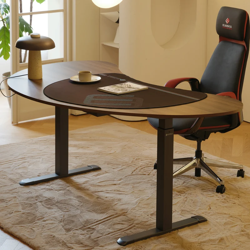 Cashew Shape Standing Desk (70"x39")