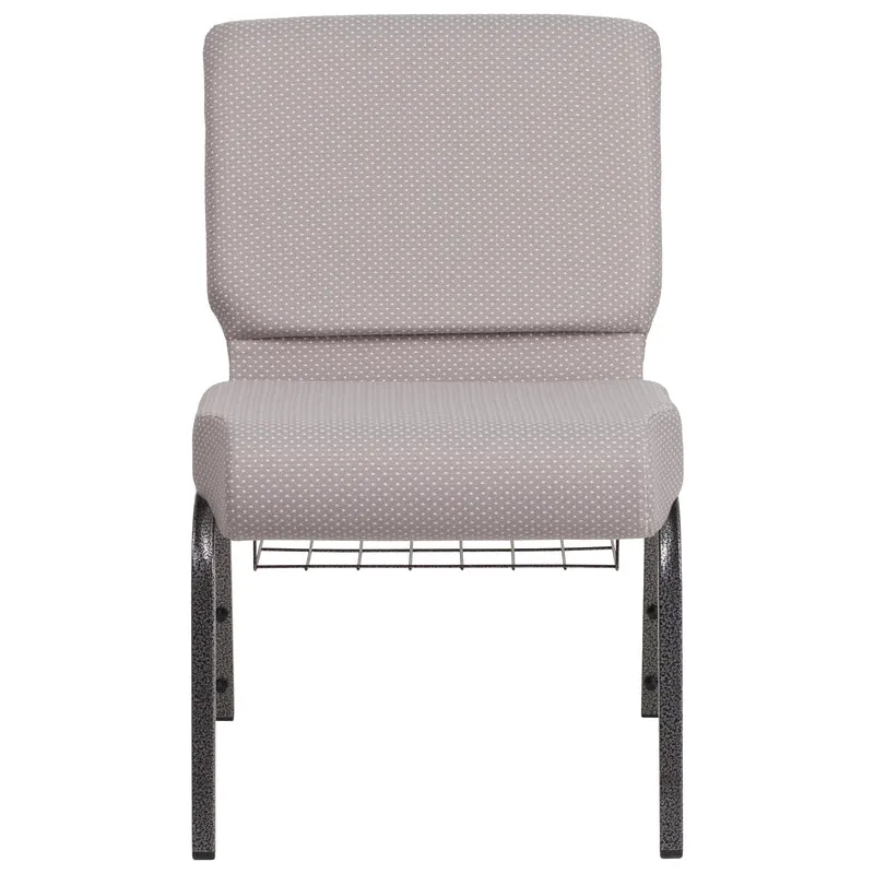 21"W Church/Reception Guest Chair with Communion Cup Book Rack