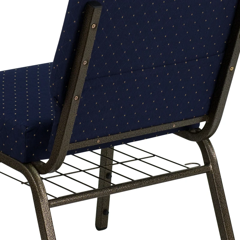 21"W Church/Reception Guest Chair with Communion Cup Book Rack