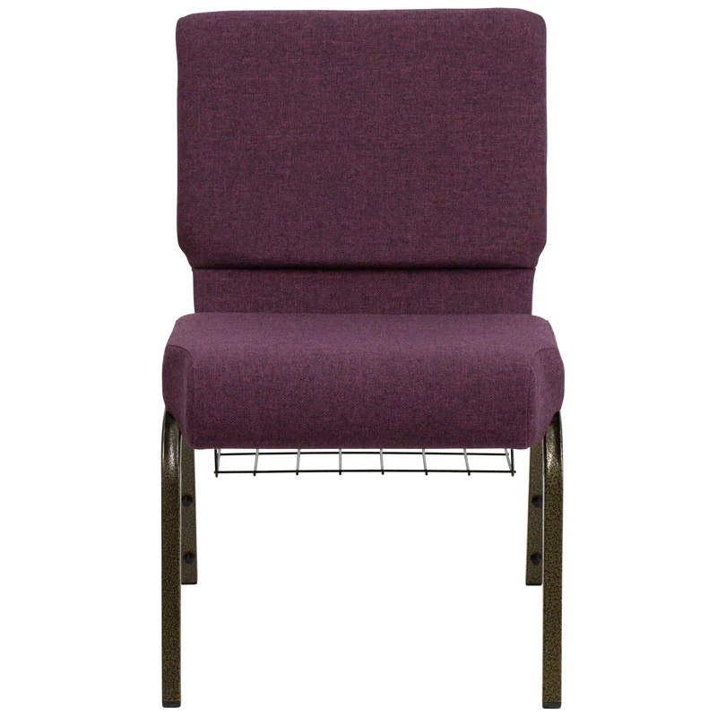 21"W Church/Reception Guest Chair with Communion Cup Book Rack
