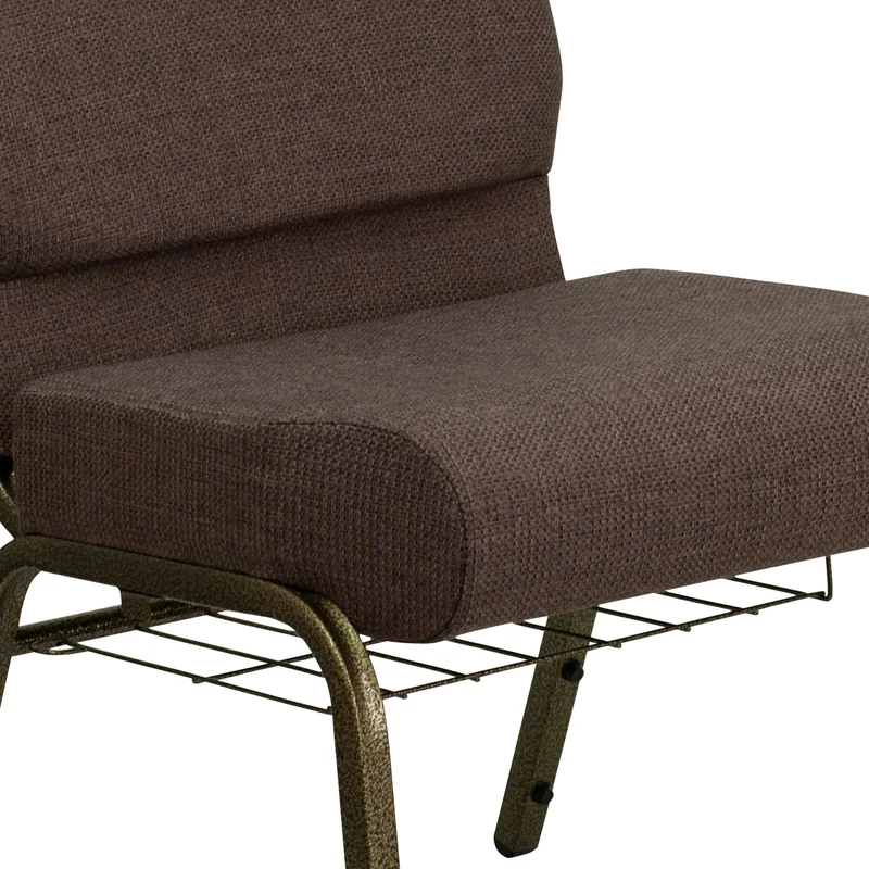 21"W Church/Reception Guest Chair with Communion Cup Book Rack