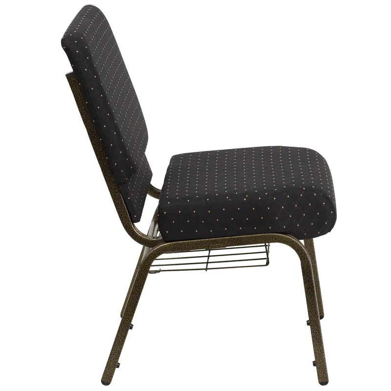 21"W Church/Reception Guest Chair with Communion Cup Book Rack