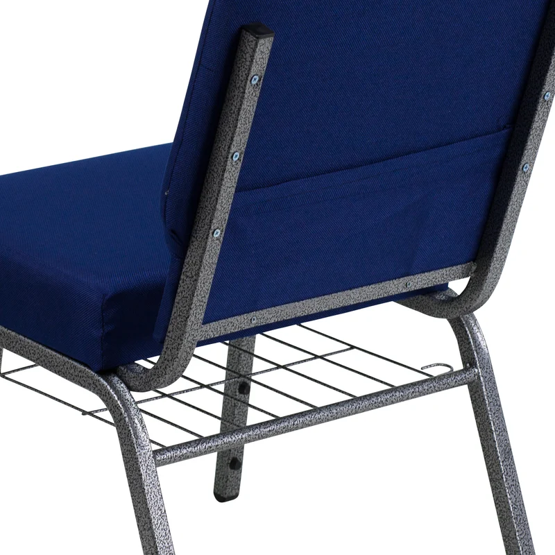 21"W Church/Reception Guest Chair with Communion Cup Book Rack