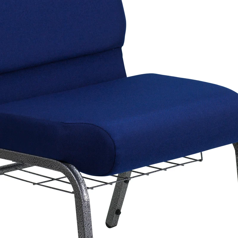 21"W Church/Reception Guest Chair with Communion Cup Book Rack