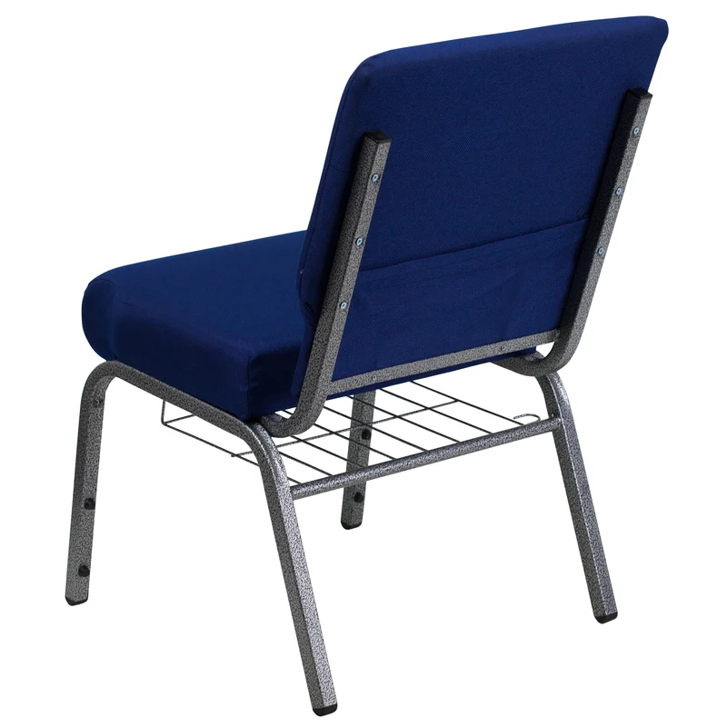 21"W Church/Reception Guest Chair with Communion Cup Book Rack