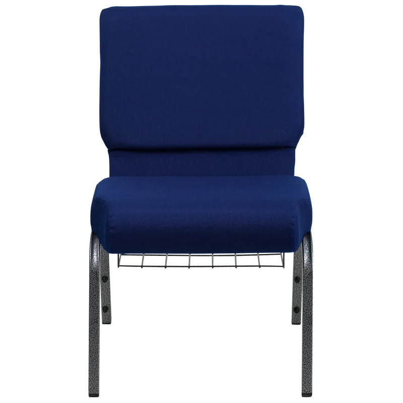 21"W Church/Reception Guest Chair with Communion Cup Book Rack