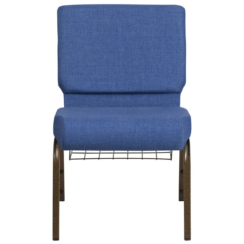 21"W Church/Reception Guest Chair with Communion Cup Book Rack