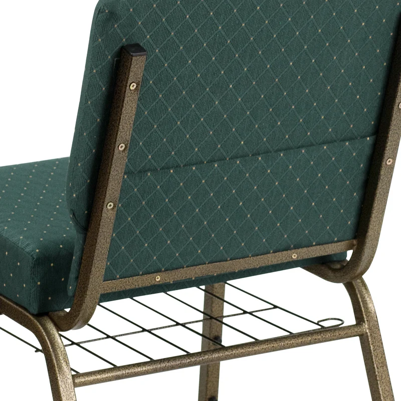 21"W Church/Reception Guest Chair with Communion Cup Book Rack