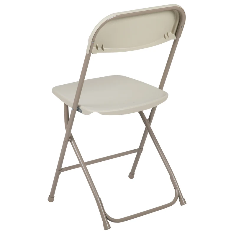 Plastic Folding Chair - 4 Pack 650LB Weight Capacity