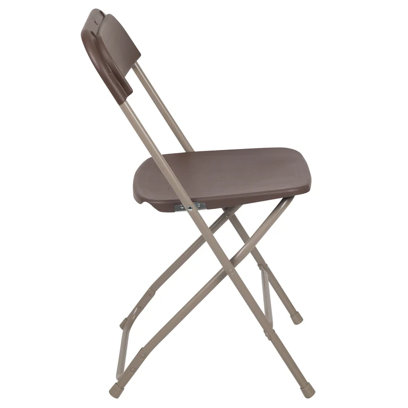 Plastic Folding Chair - 4 Pack 650LB Weight Capacity