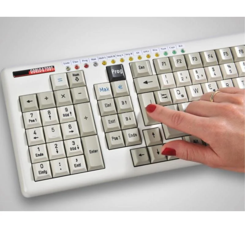 Einhandtastatur Zeus