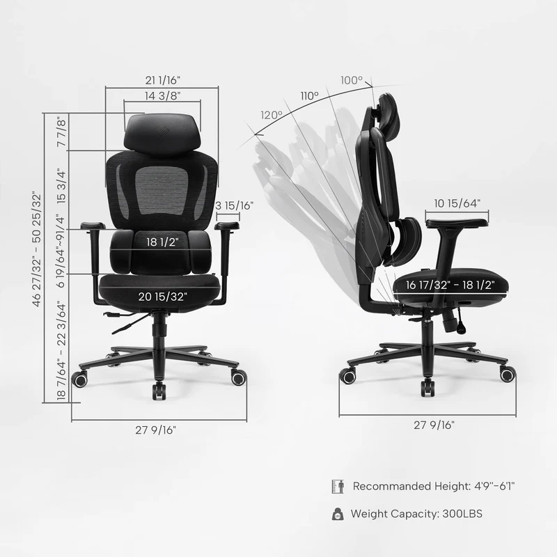 Typhon II Hybrid Ergonomic Gaming Chair