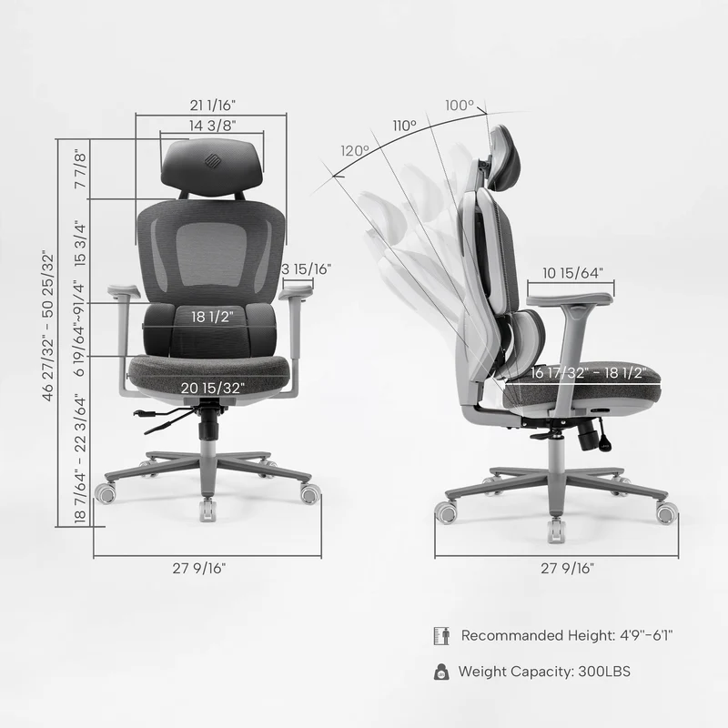 Typhon II Hybrid Ergonomic Gaming Chair