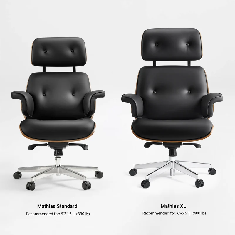 Mathias, Napa Leather Executive Office Chair