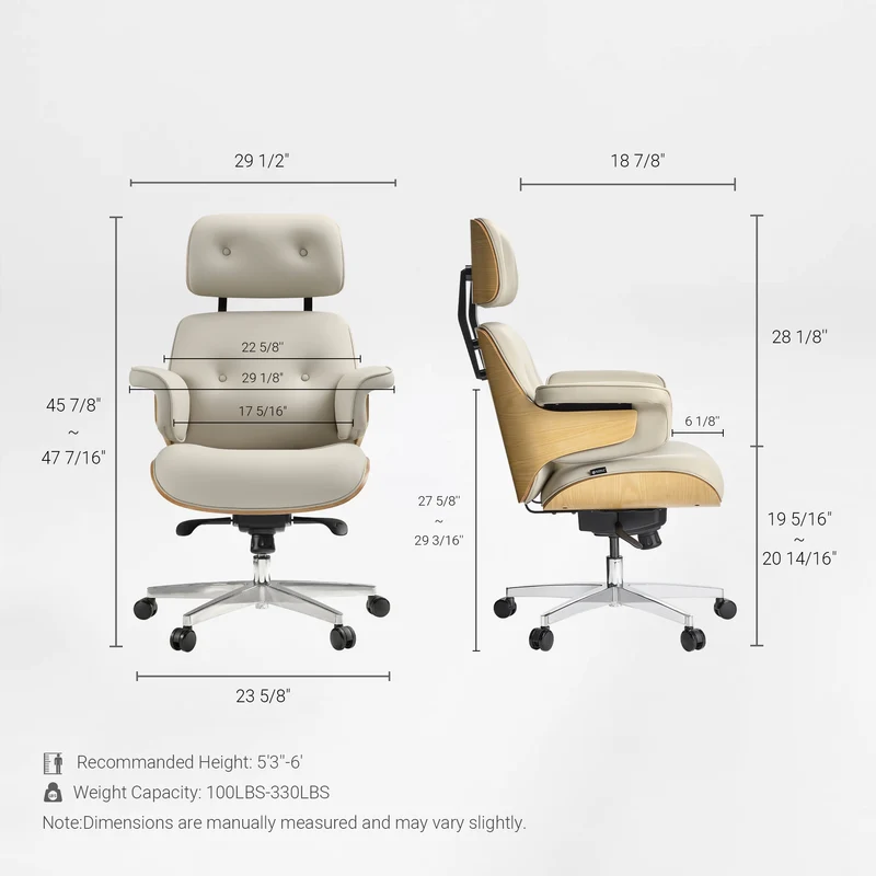 Mathias, Napa Leather Executive Office Chair