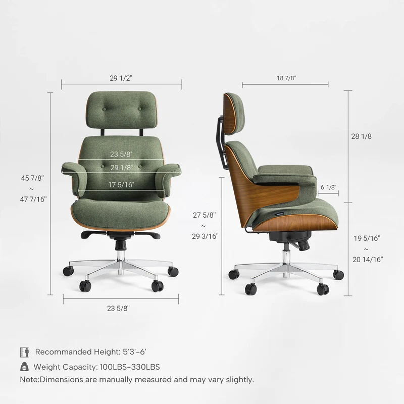 Mathias, Napa Leather Executive Office Chair